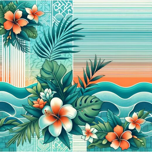 Aloha Sunset Waves
