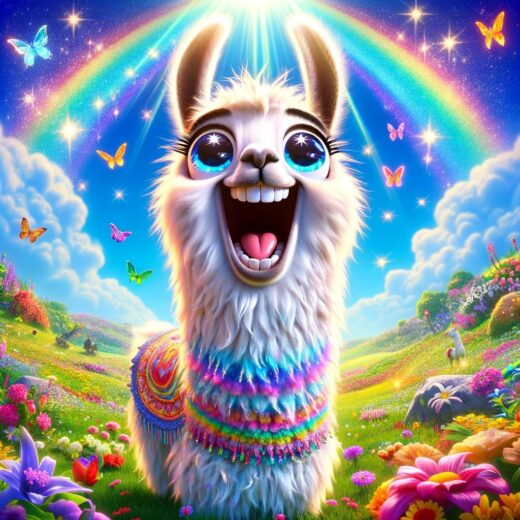 Happy Llama
