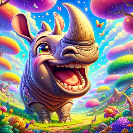 Happy Rhino