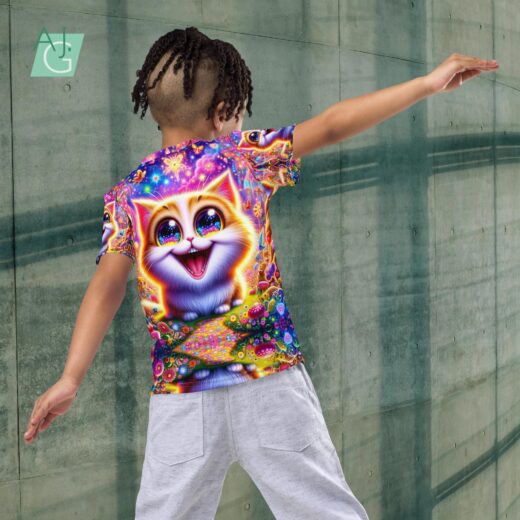 Happy Cat | Kids Crew Neck