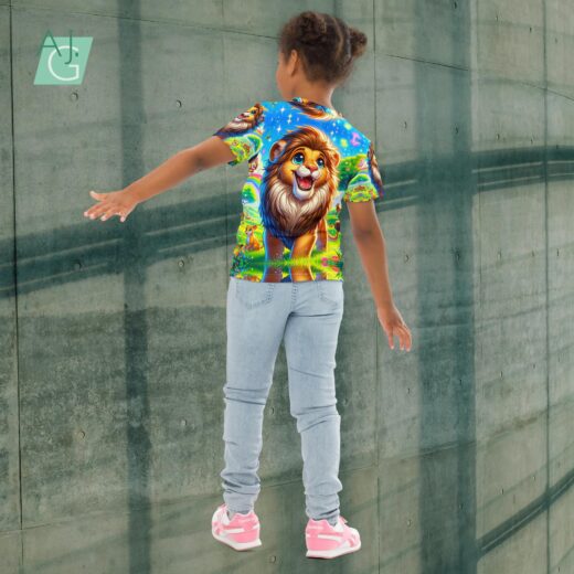 Happy Lion | Kids Crew Neck