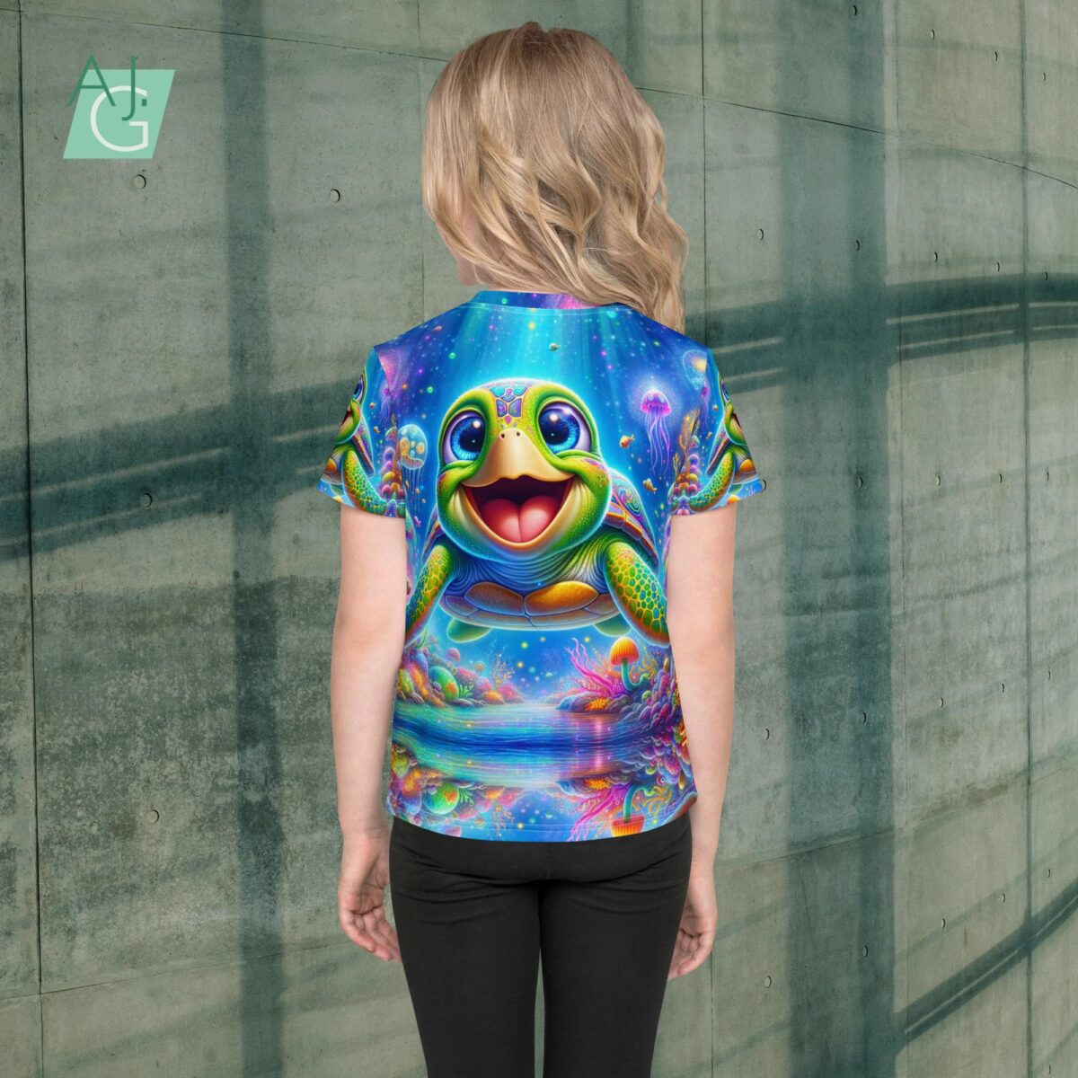 Happy Turtle | Kids Crew Neck