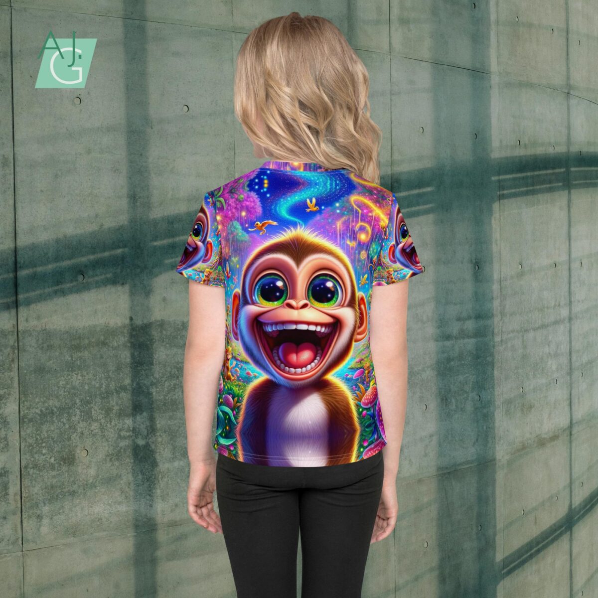 Happy Monkey | Kids Crew Neck