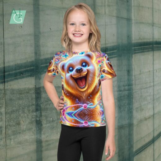 Happy Bear | Kids Crew Neck