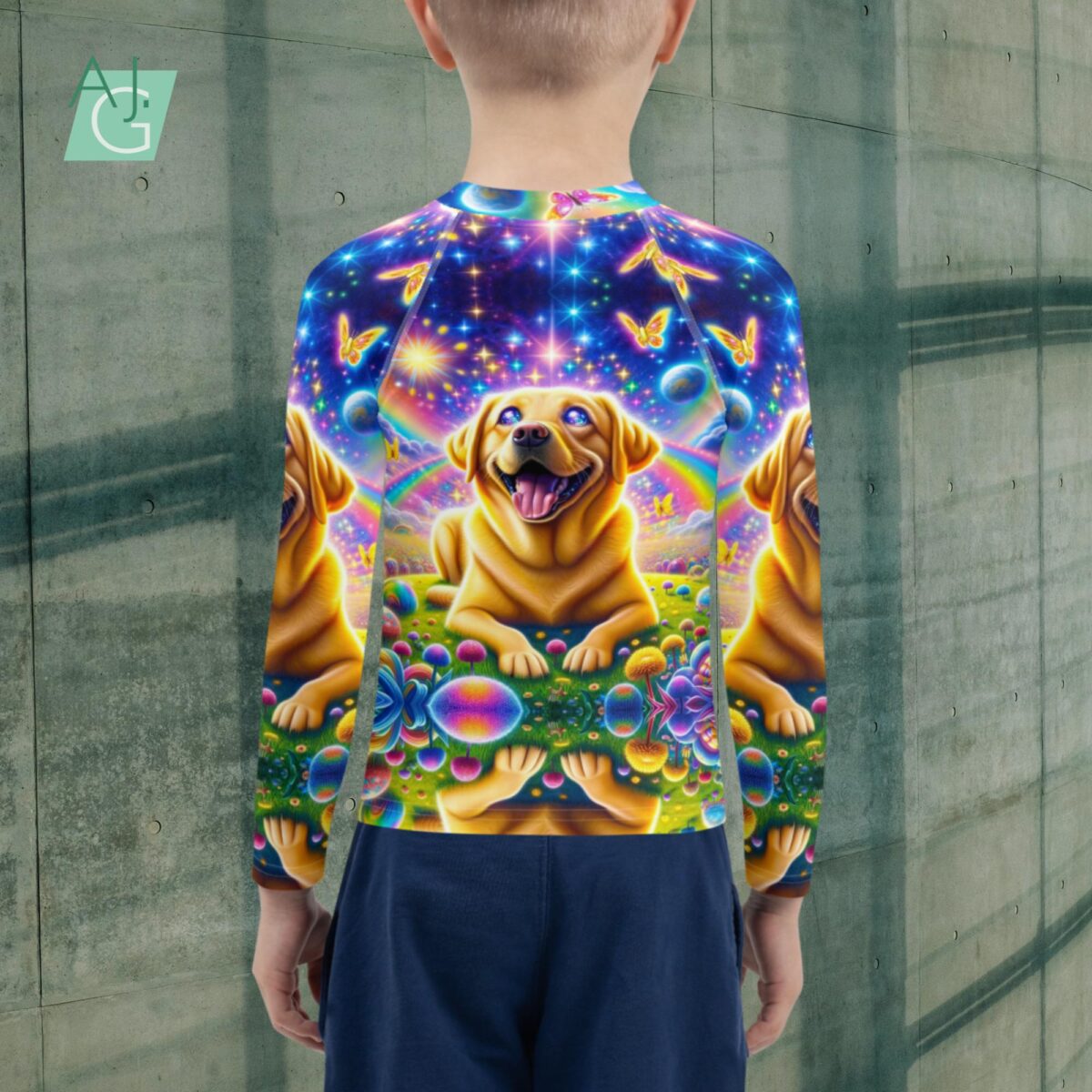 Happy Lab | Kids Rash Guard