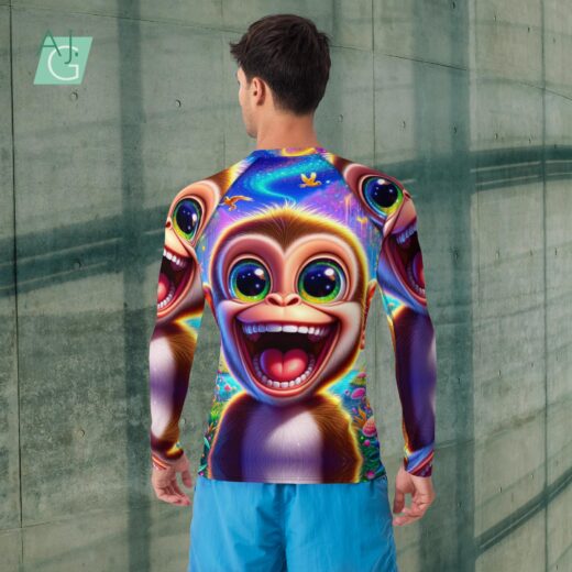 Happy Monkey | Men's Rash Guard