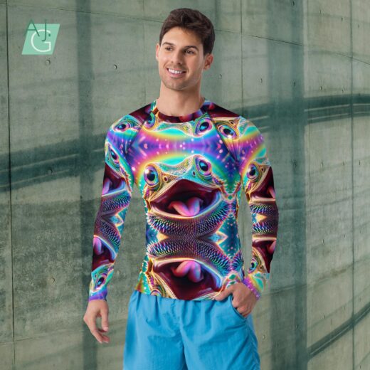 Happy Dragon | Men's Rash Guard