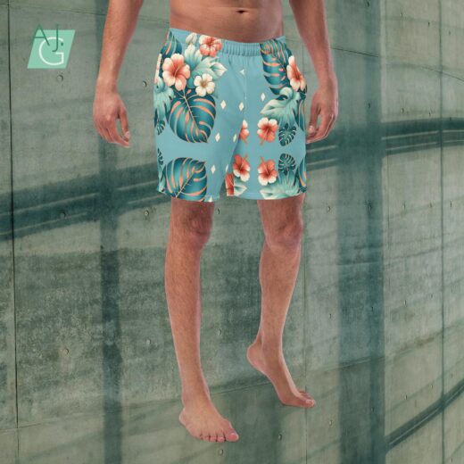 Hibiscus Breeze | Swim Trunks