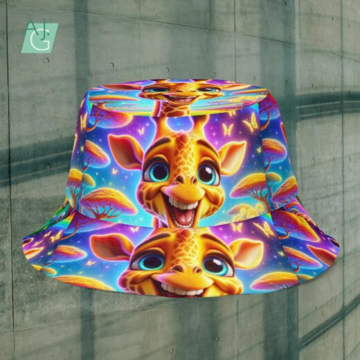Happy Giraffe | Bucket Hat
