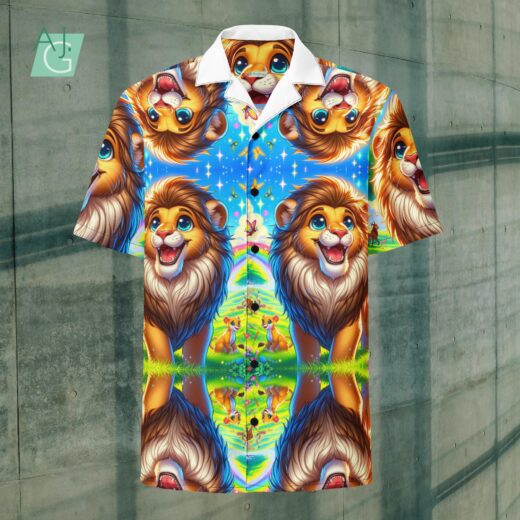 Happy Lion | Button Shirt