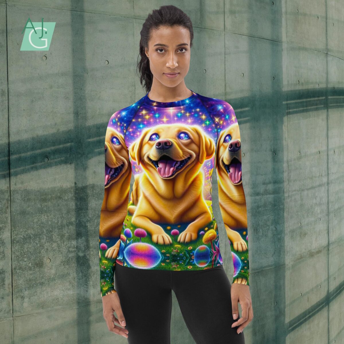 Happy Lab | Women's Rash Guard