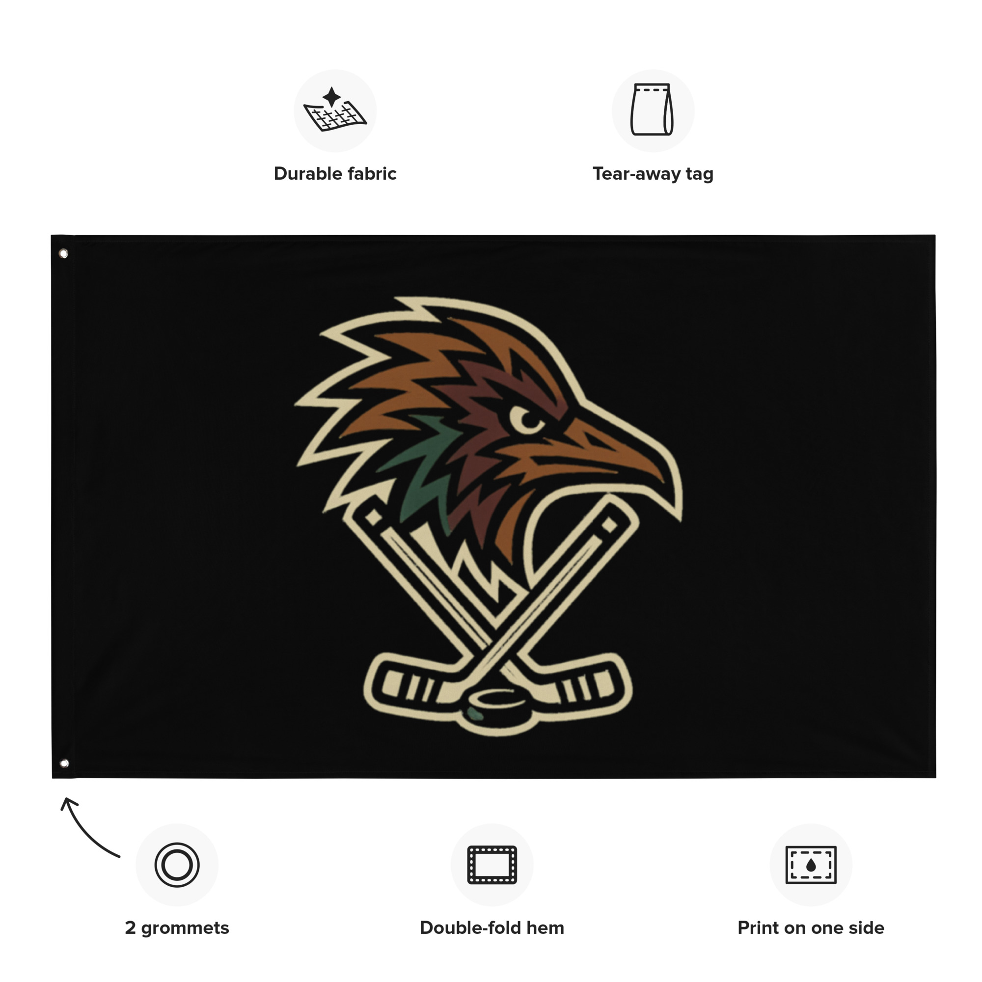 JRR Team Flag – Hockey Pride Banner - Image 3
