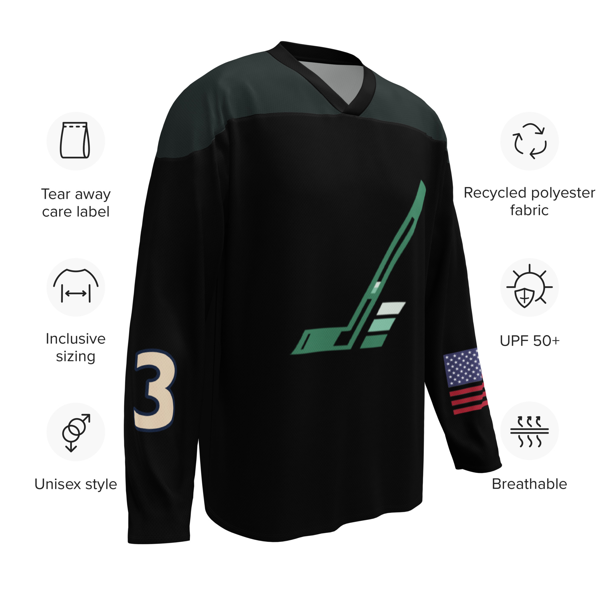 #13 Dooher | Dark Pond Practice Jersey - OG GREEN - Image 6