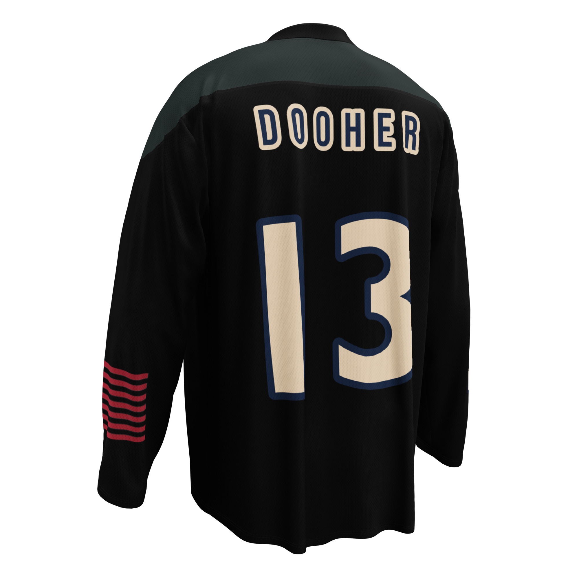#13 Dooher | Dark Pond Practice Jersey - OG GREEN - Image 2