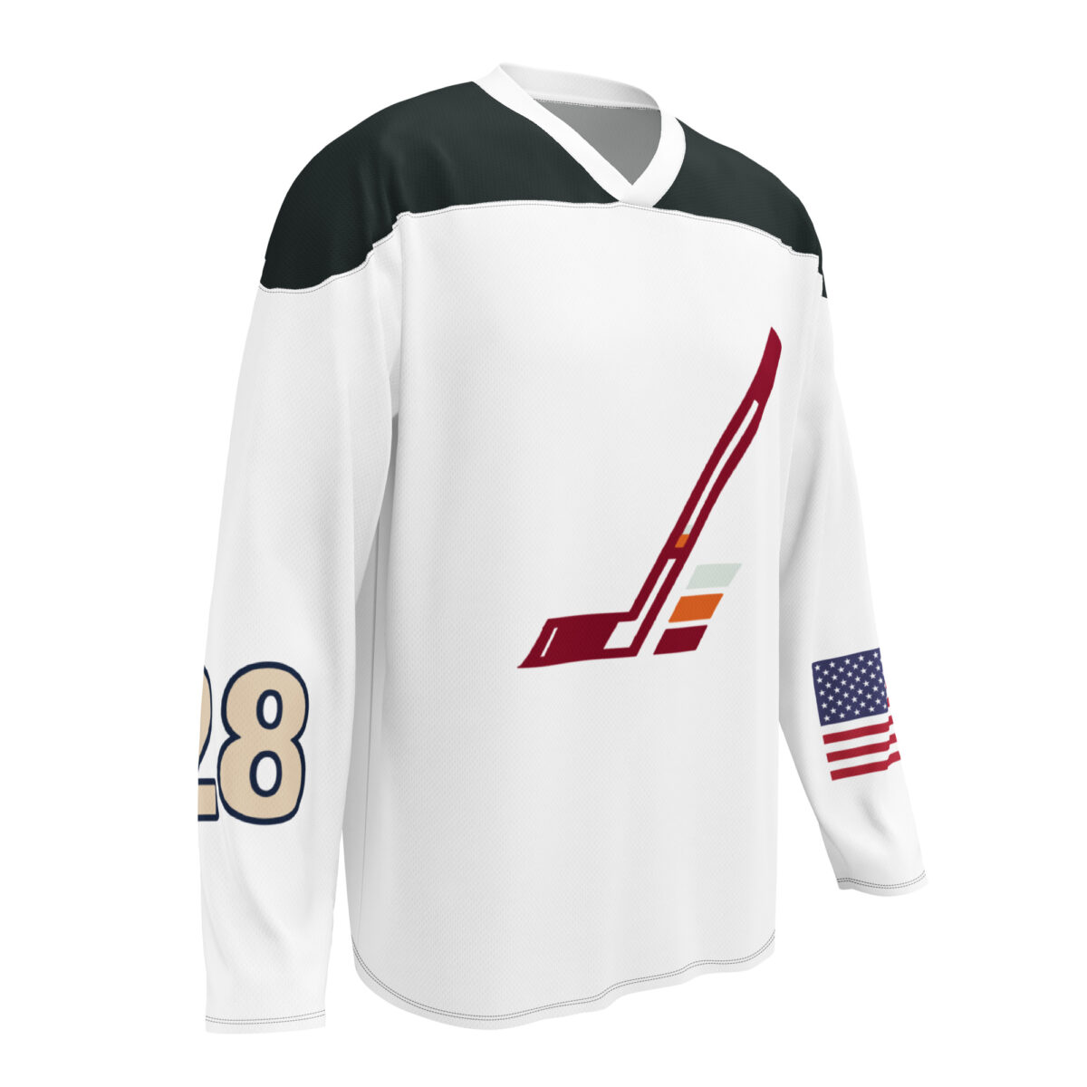 #28 Closter | Light Pond Practice Jersey - DESERT RED