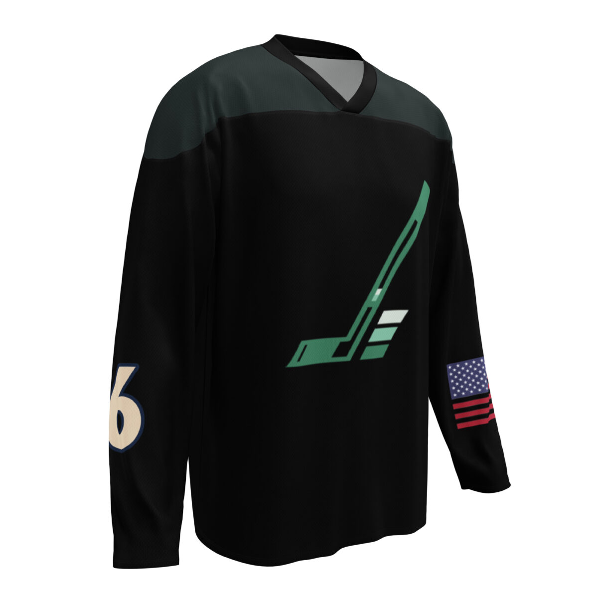 #6 Salois | Dark Pond Practice Jersey - OG GREEN