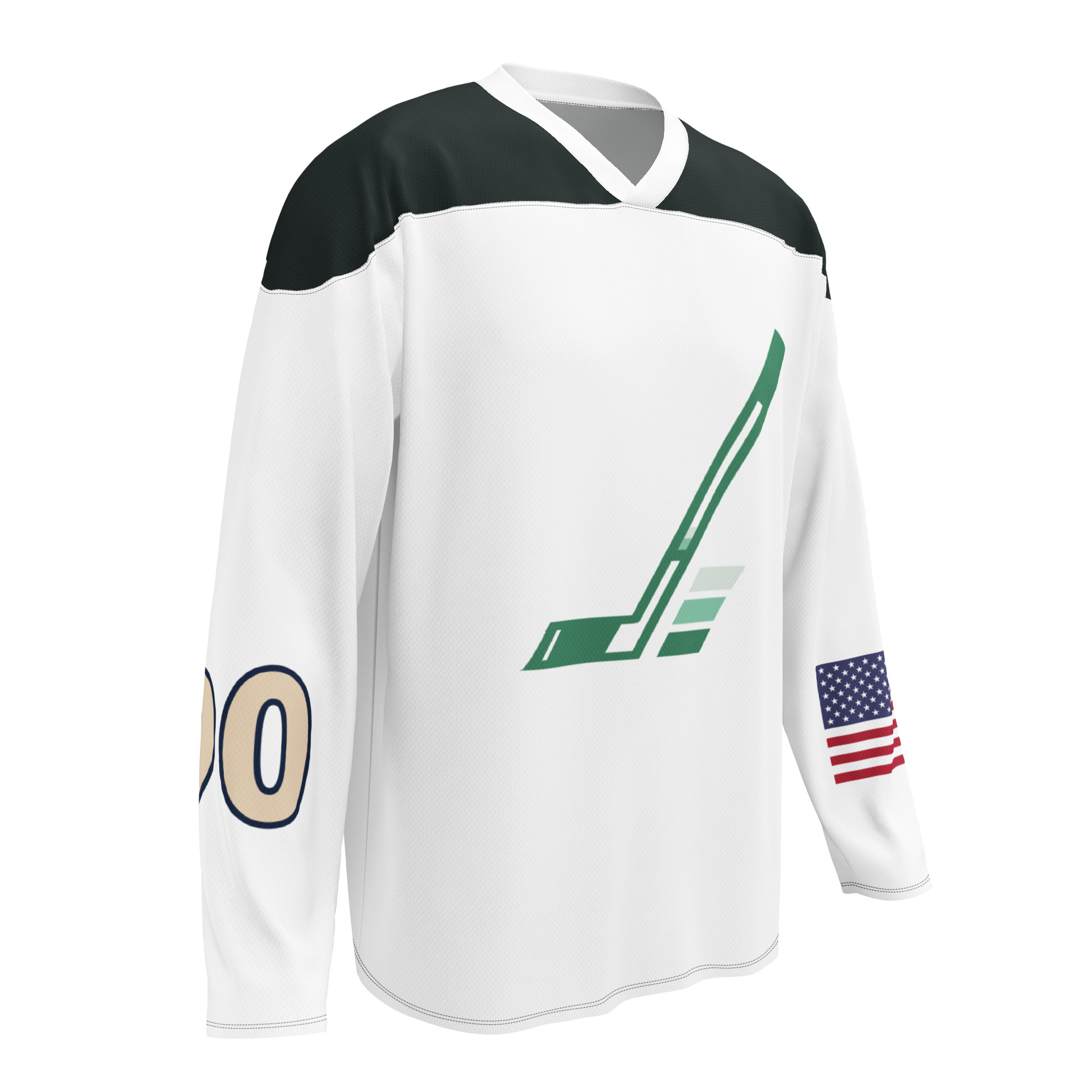 #90 Richotte | Light Pond Practice Jersey - OG GREEN