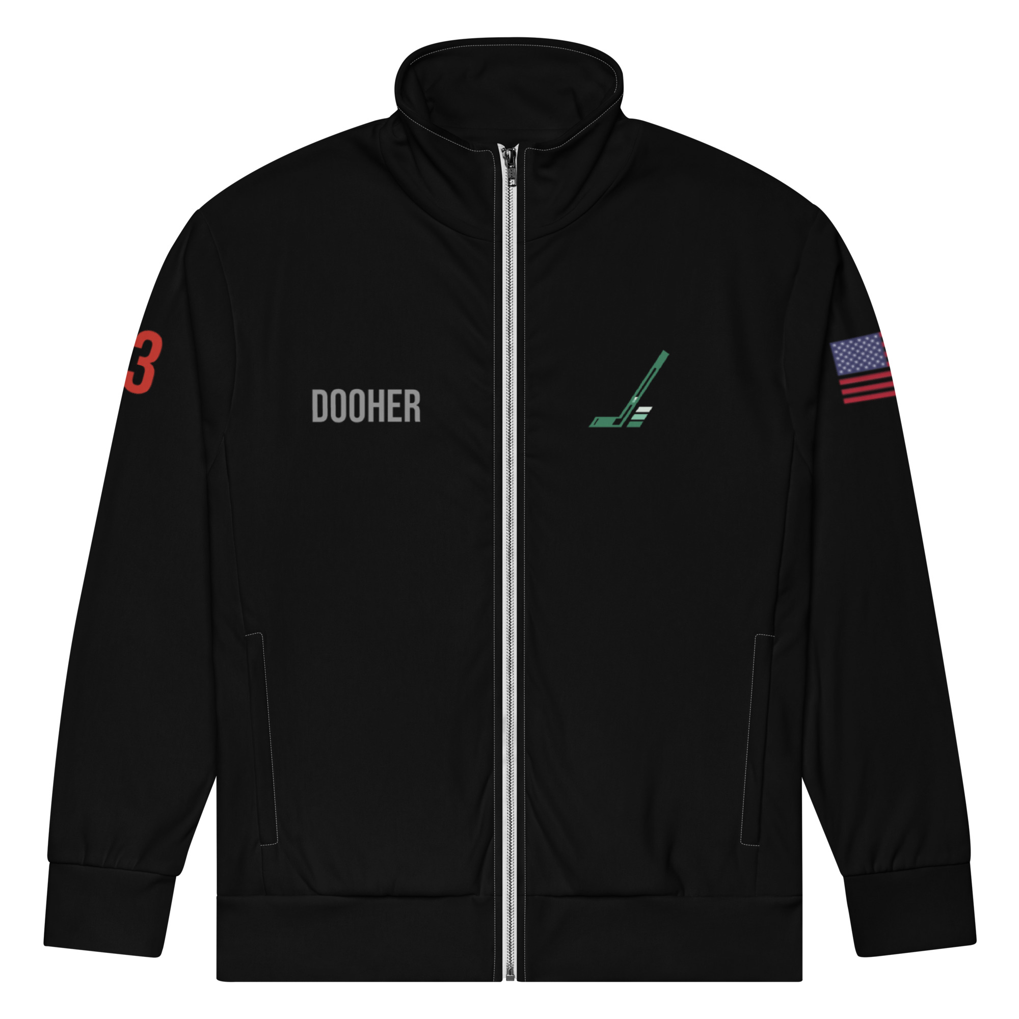 #13 Dooher | Pond Track Jacket - OG GREEN - Image 3