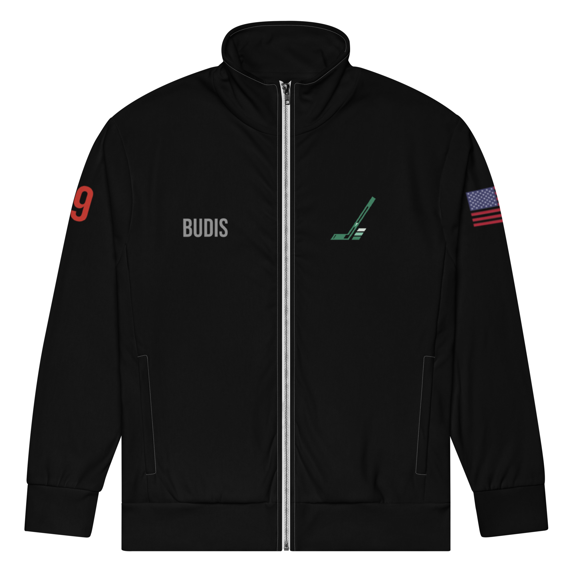#89 Budis | Pond Track Jacket - OG GREEN - Image 3